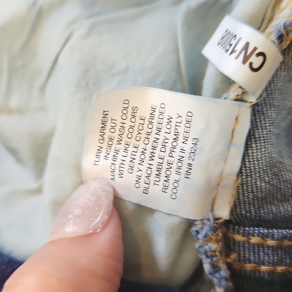 NEW YORK & COMPANY WOMENS WIDE LEG JEANS SIZE 12 - Picture 9 of 14